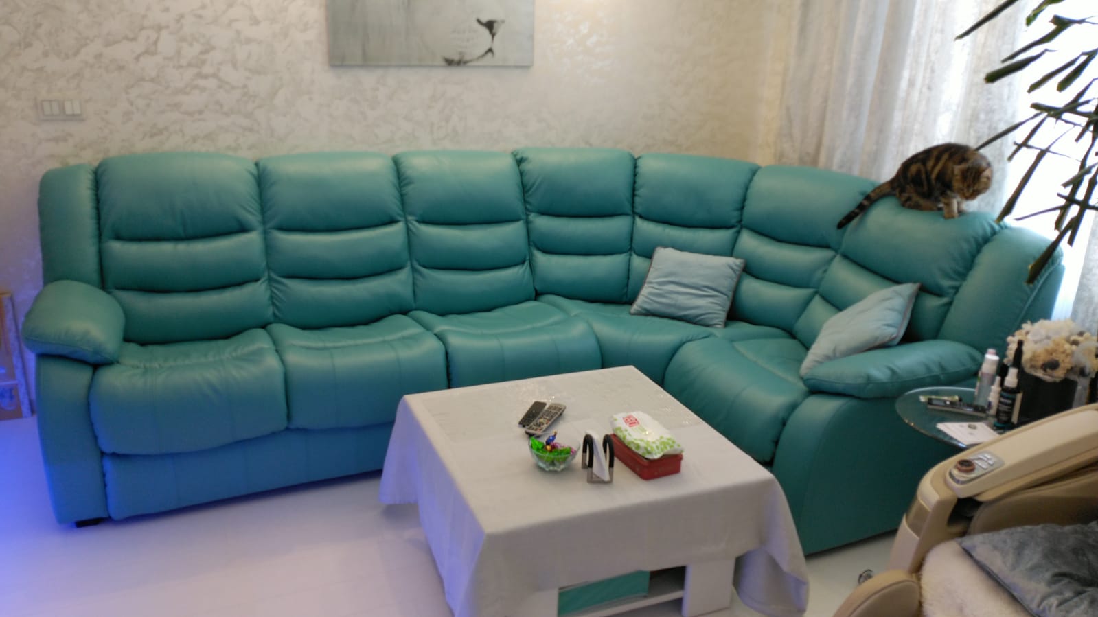 Перетяжка дивана на дому. Рязанский район